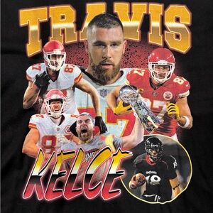 Travis Kelce Chiefs Graphic Tee Shirt